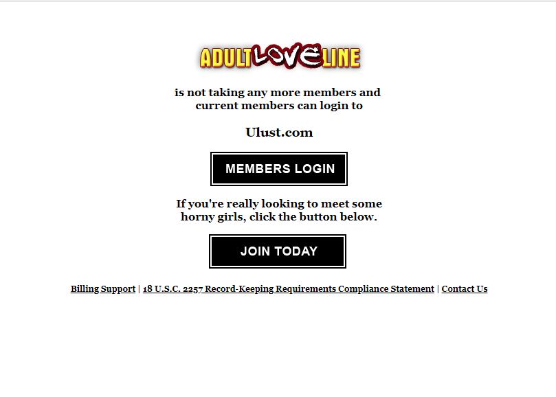 adultloveline reviews